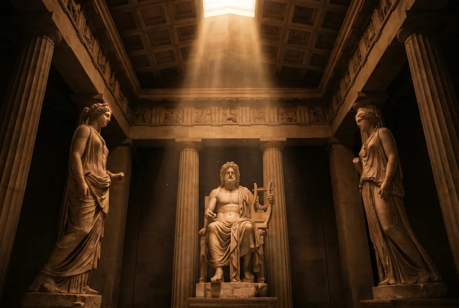 Apollon’un huzurunda